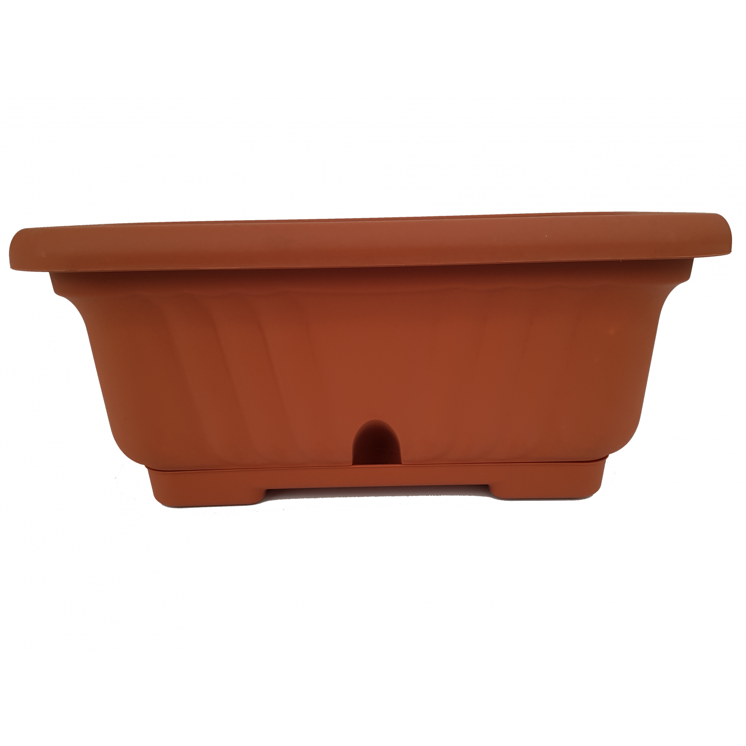 Jardiniera Selene Plastecnic , 40cm, 8.3l cu tava clipsata, Italia Jardiniere