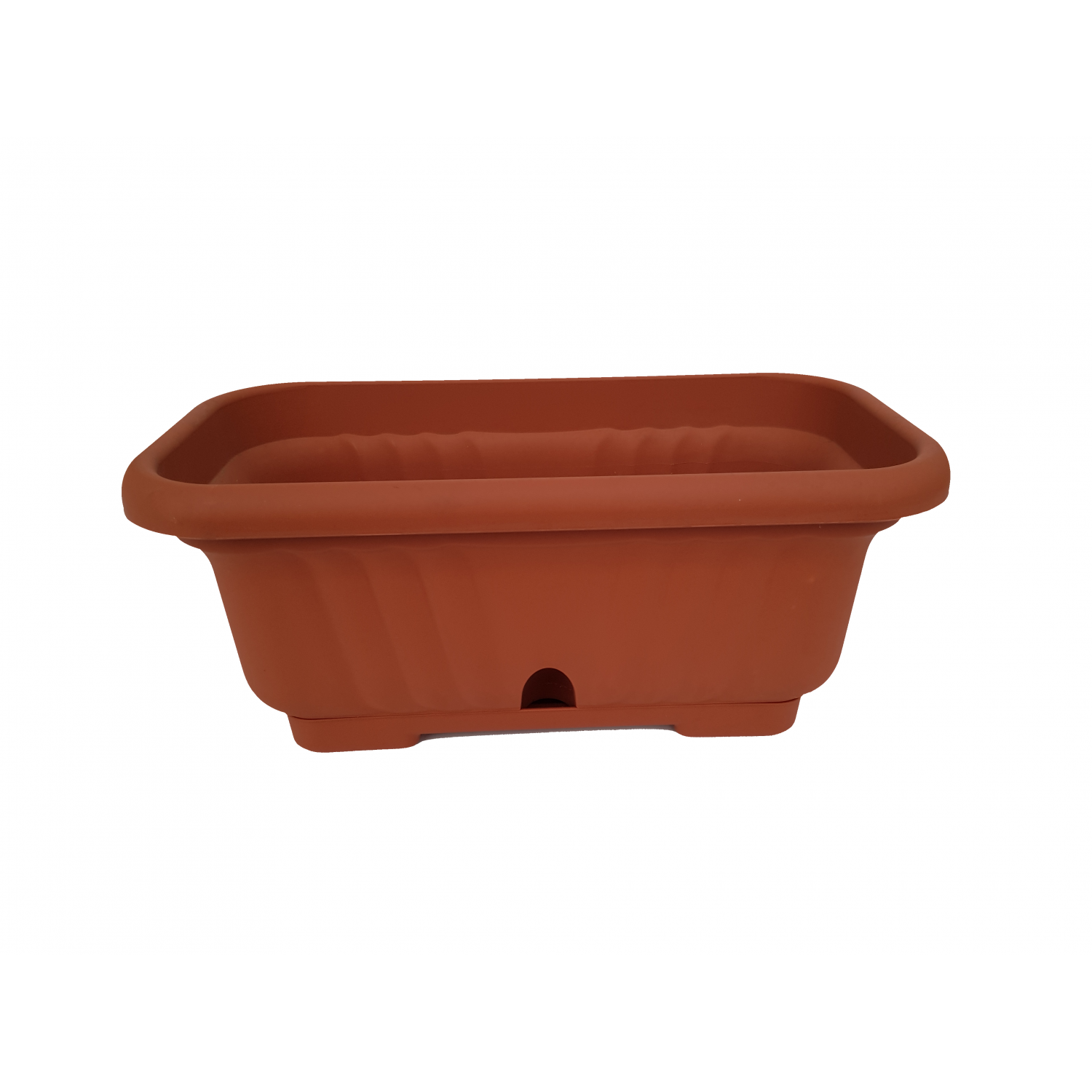 Jardiniera Selene Plastecnic , 40cm, 8.3l cu tava clipsata, Italia Jardiniere
