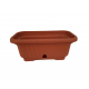 Jardiniera Selene Plastecnic , 40cm, 8.3l cu tava clipsata, Italia Jardiniere